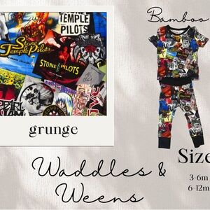 Grunge Graphic Baby Outfit